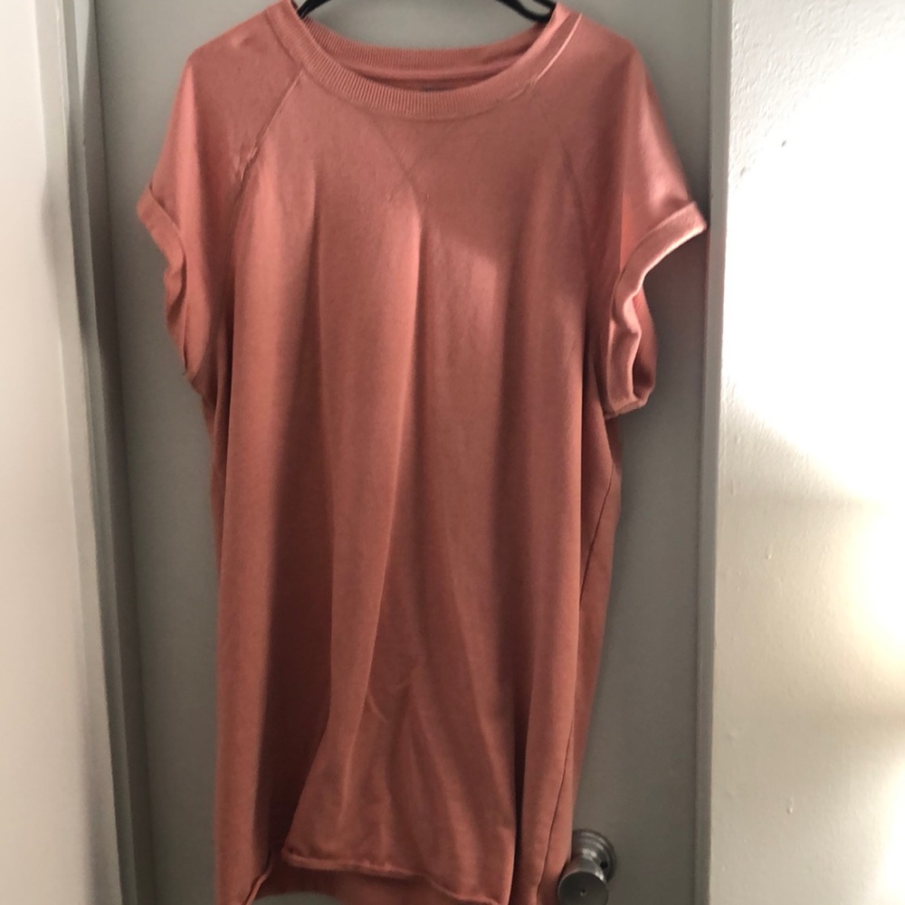Aerie, pink sweater dress